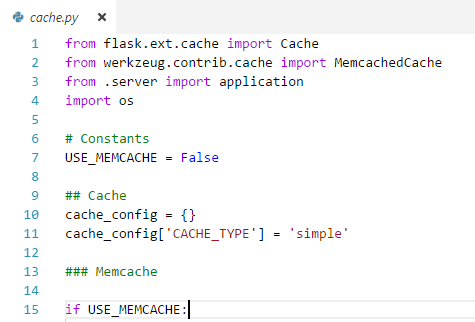 禁用memcache